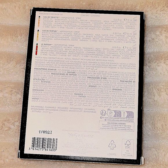 NWT YSL BEAUTY LIBRE DISCOVERY SET 3 BOTTLES EDF EDP 0.3 oz 10 ml PERFUME BEAUTE - Picture 8 of 11